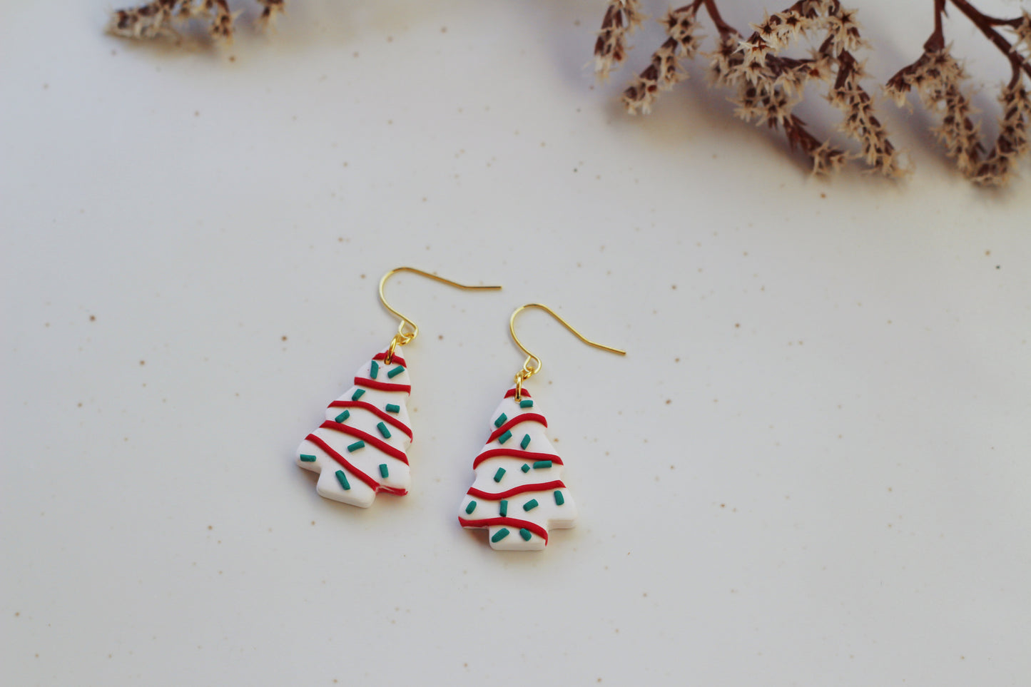 Christmas Cake Dangles