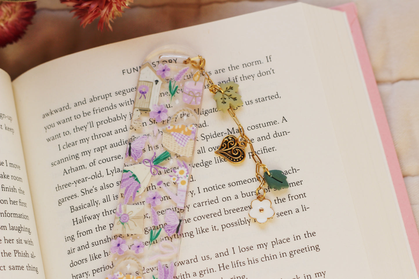 Lavender Bookmark