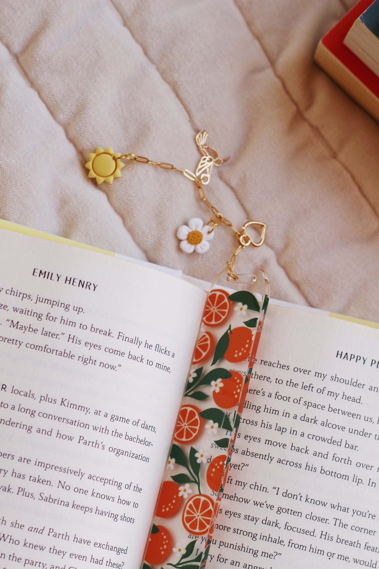 Orange Bookmark