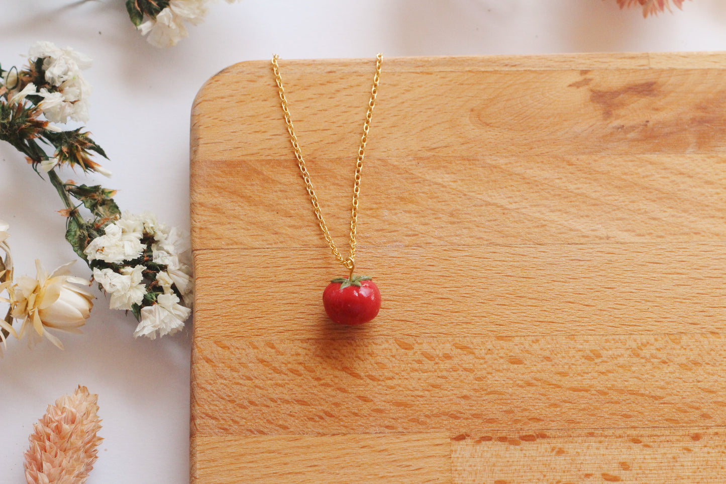 Tomato Necklace