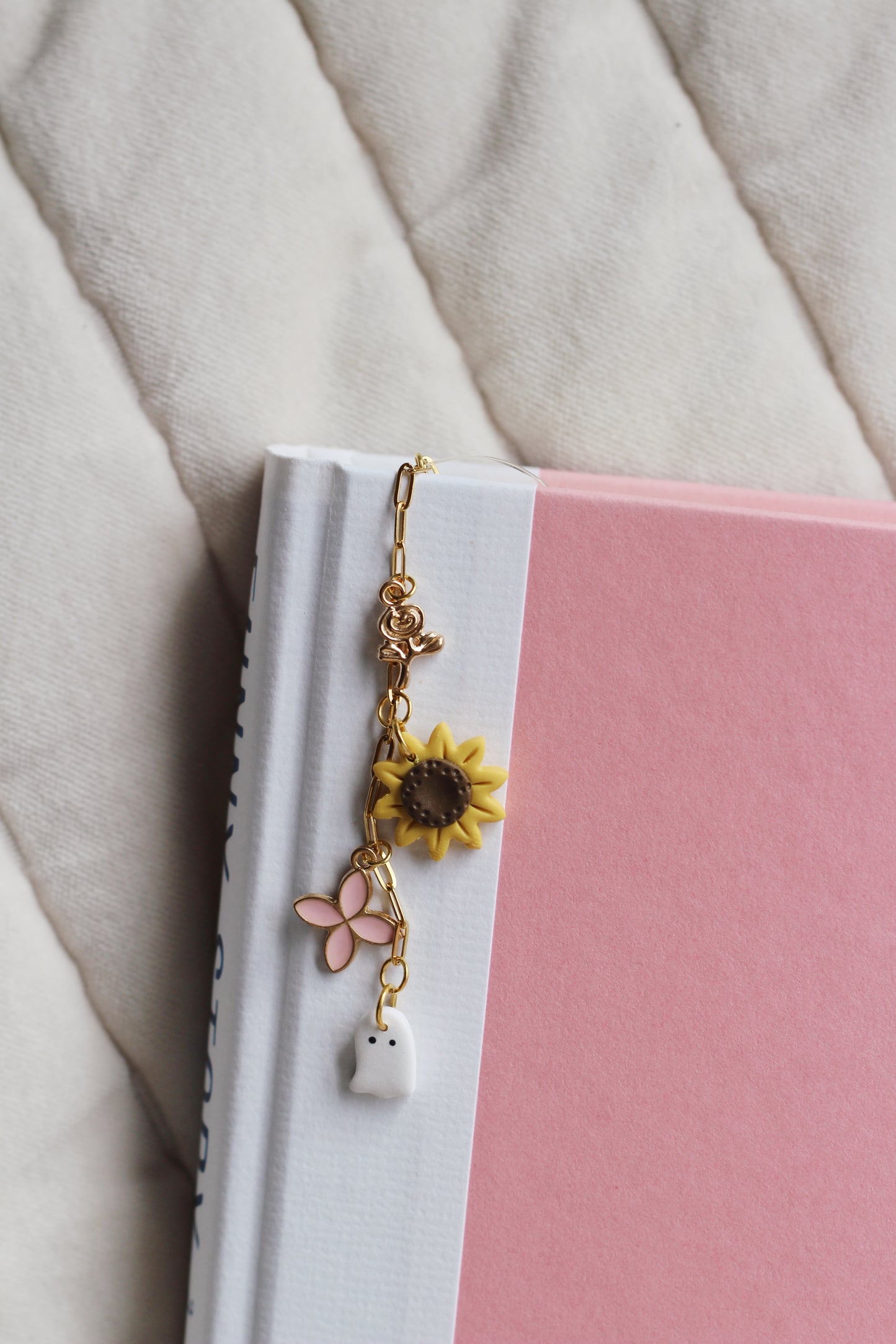 Floral Ghost Bookmark