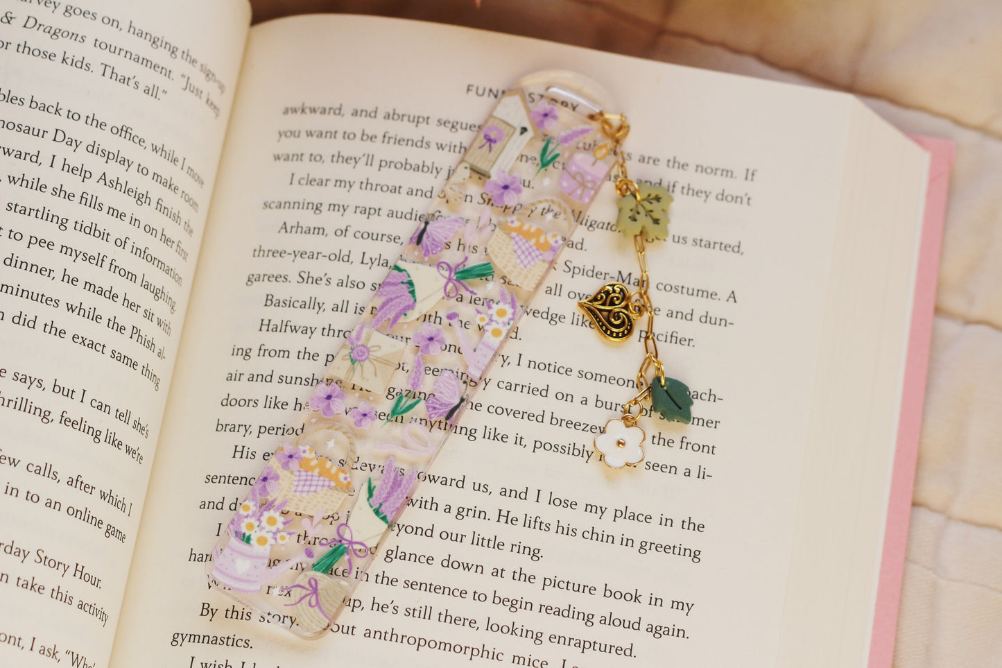 Lavender Bookmark