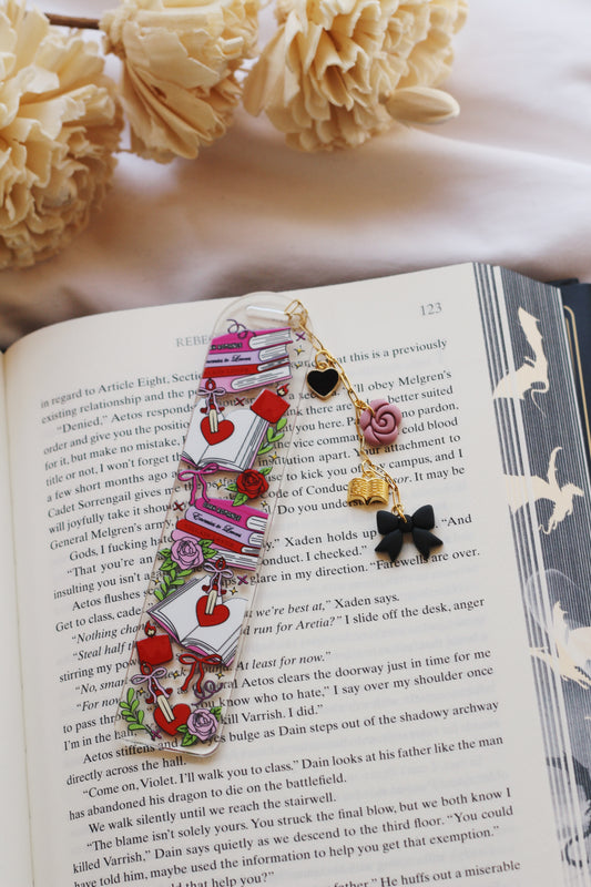 Romance Trope Bookmark