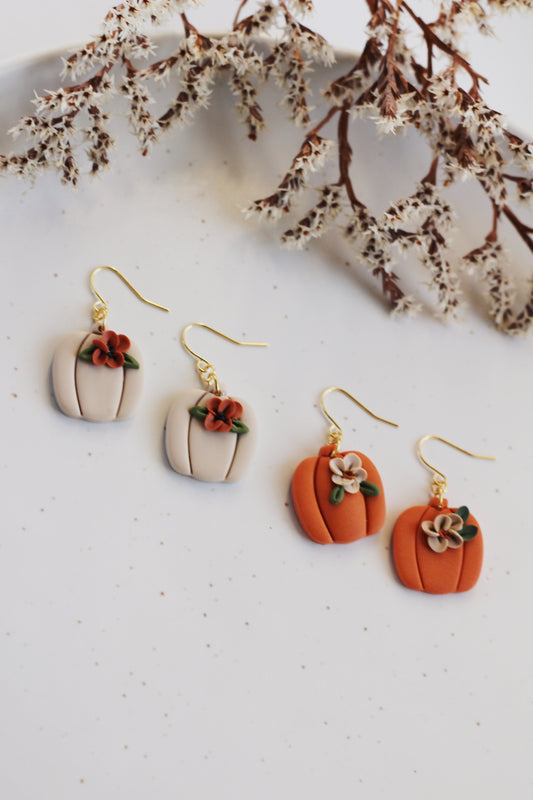 Floral Pumpkins (Multiple Colors)