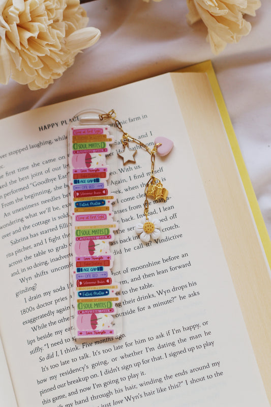 Book Tropes Bookmark