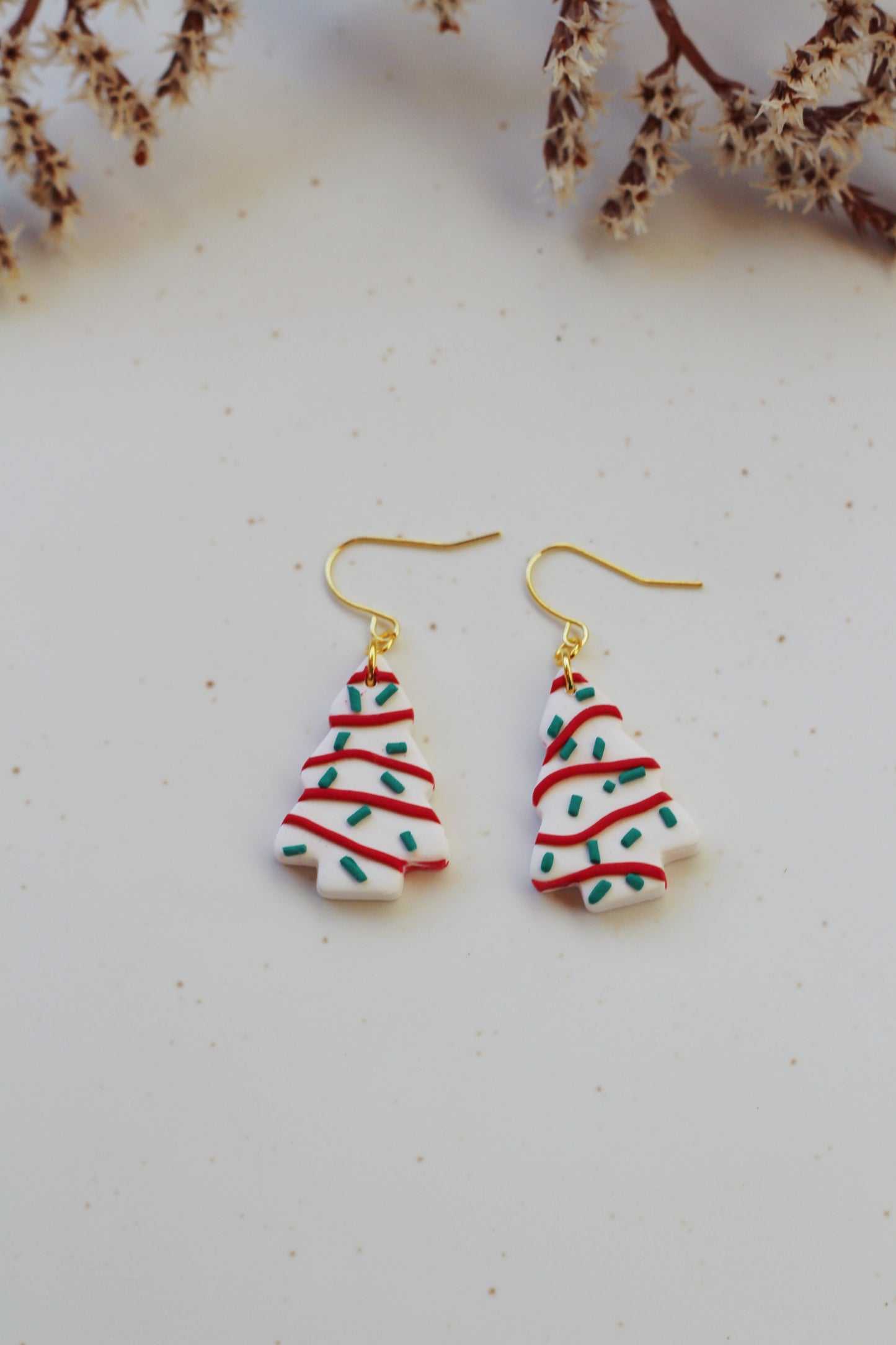 Christmas Cake Dangles