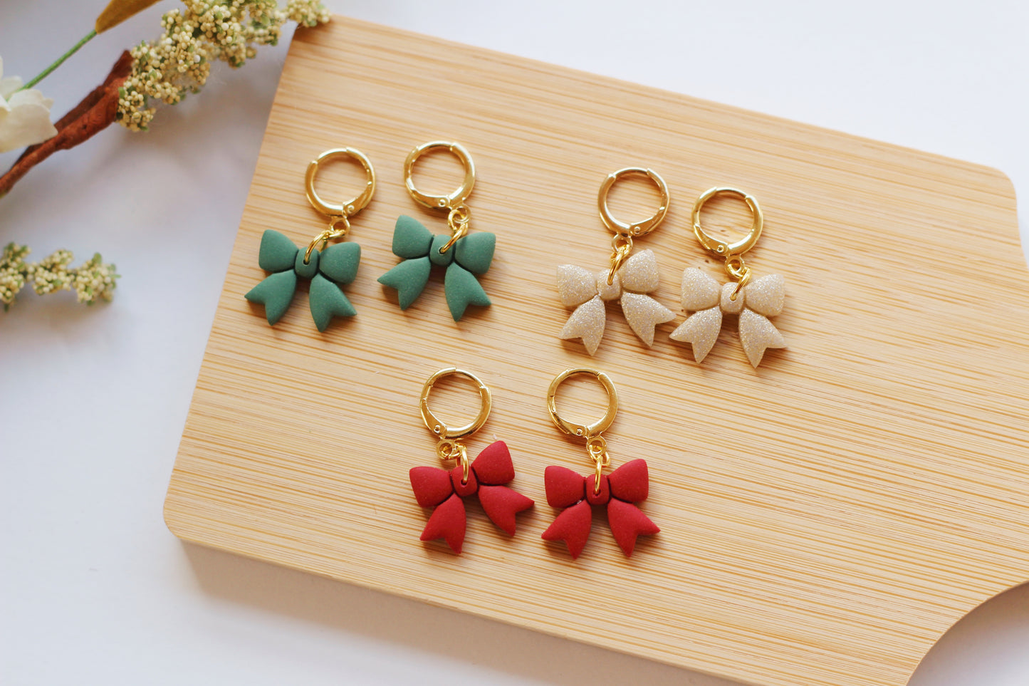 Mini Bow Huggies (Multiple options)