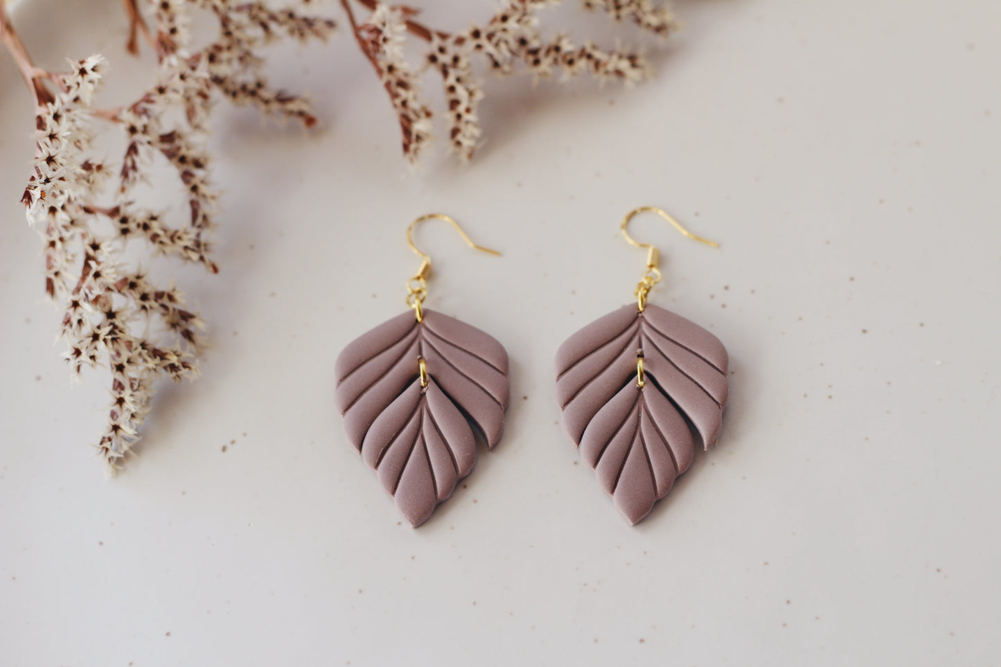 Clay earrings