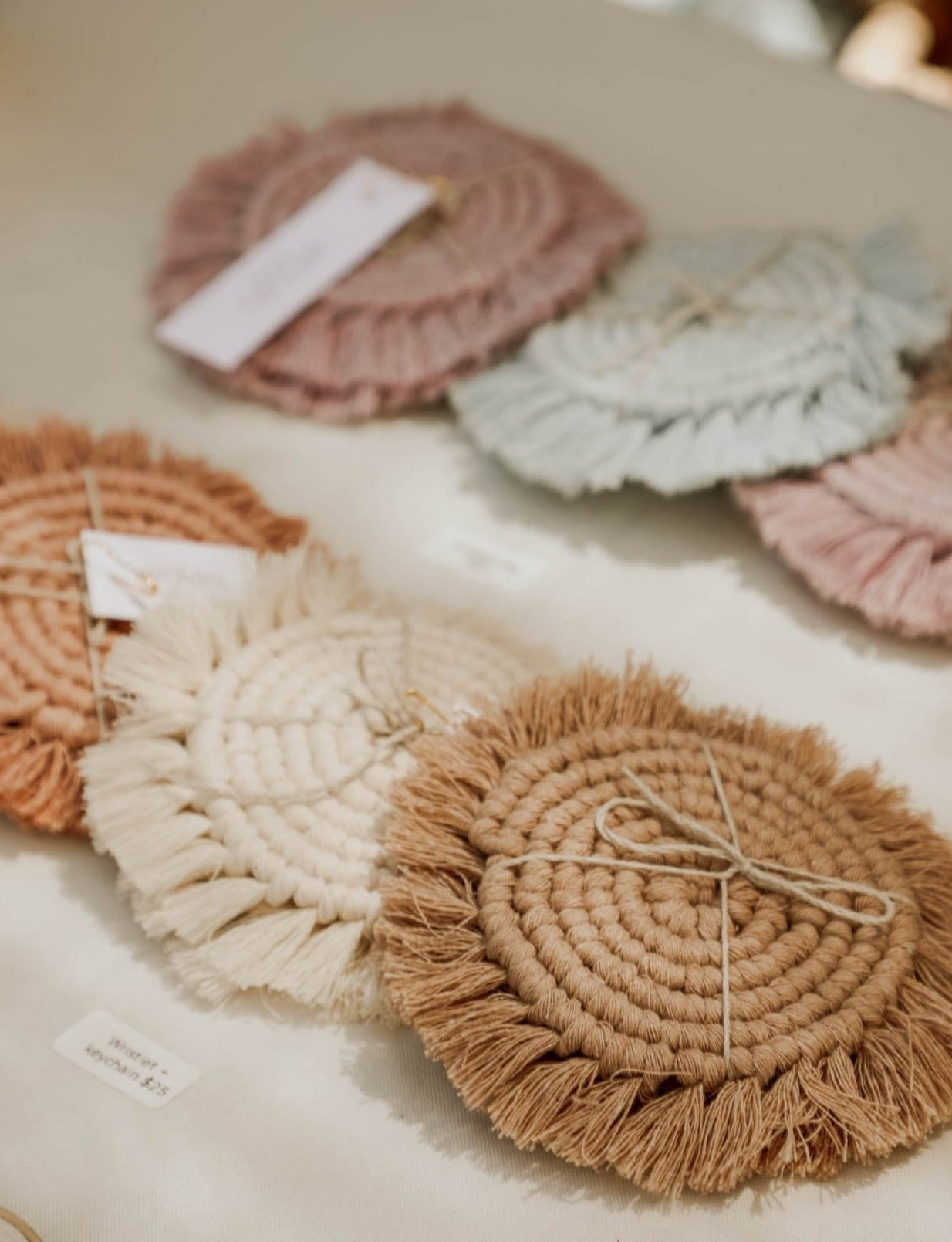 Macrame Coasters